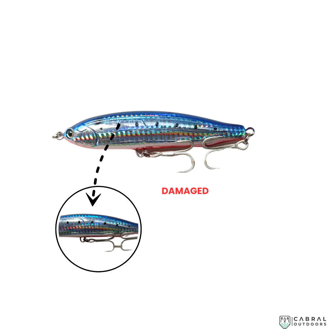 (Stock Clearance) Lucana Gunfish Floating Topwater Lure | Size: 12 cm | 33 g - Image 5