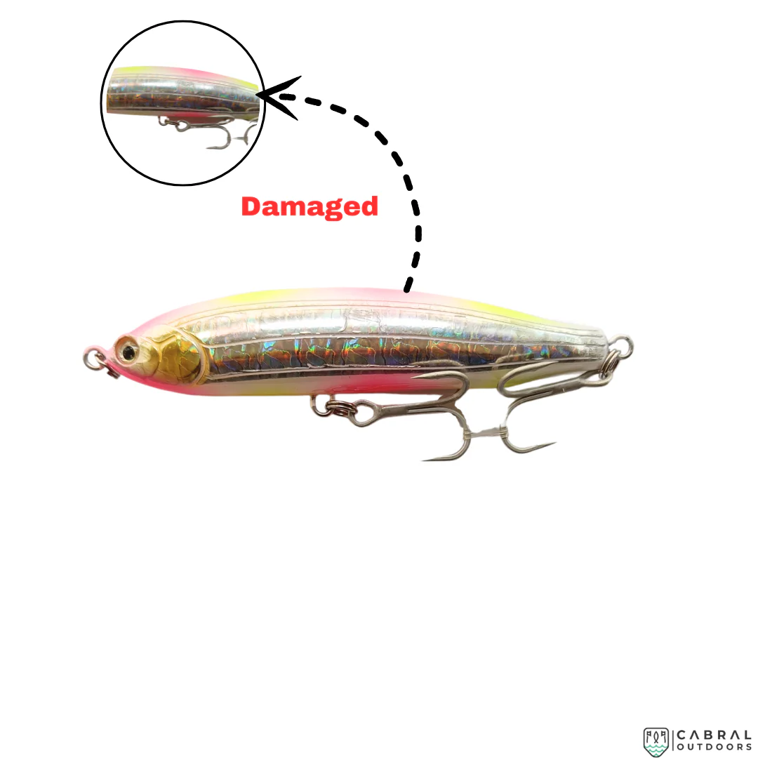 (Stock Clearance) Lucana Gunfish Floating Topwater Lure | Size: 12 cm | 33 g - Image 7