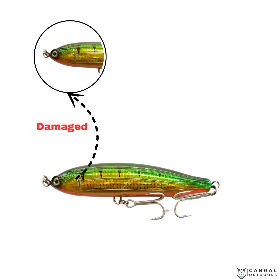 (Stock Clearance) Lucana Gunfish Floating Topwater Lure | Size: 12 cm | 33 g - Image 8