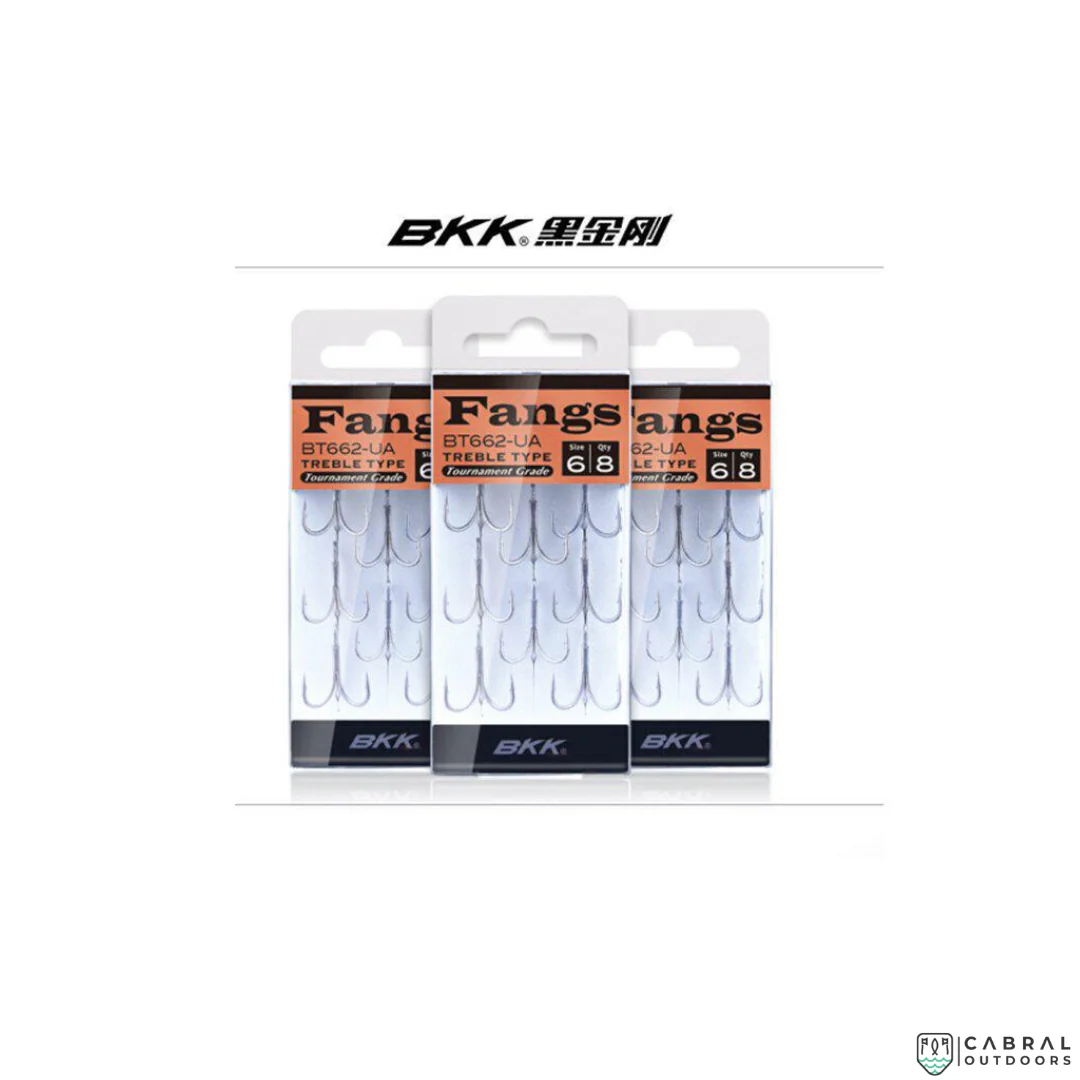 BKK Fangs 62 UA Treble Hook | Size 3 - 6 | - Image 3