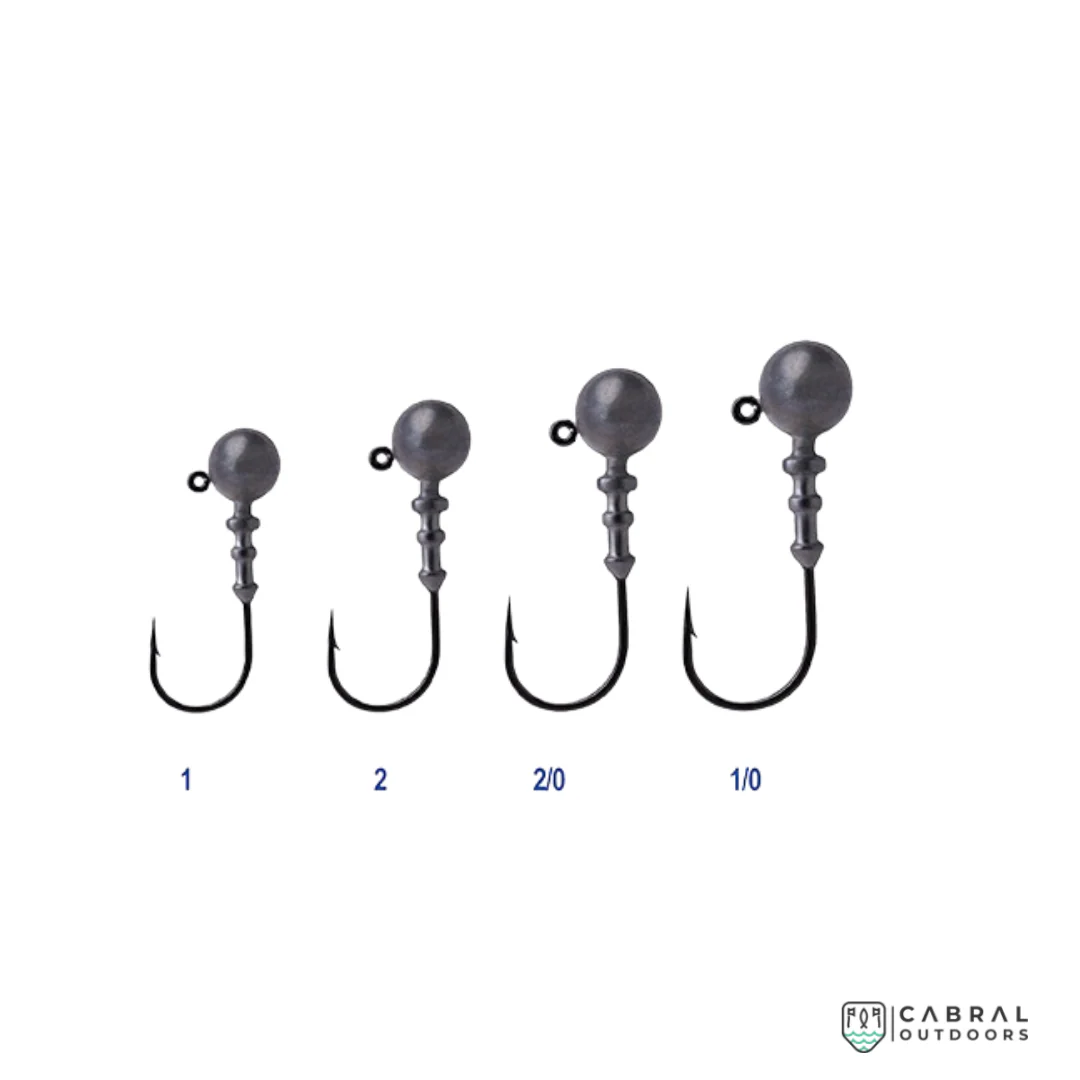 BKK Silent Chaser 0.8X Football Head Micro Jighead | Size-1-2/0 - Image 3