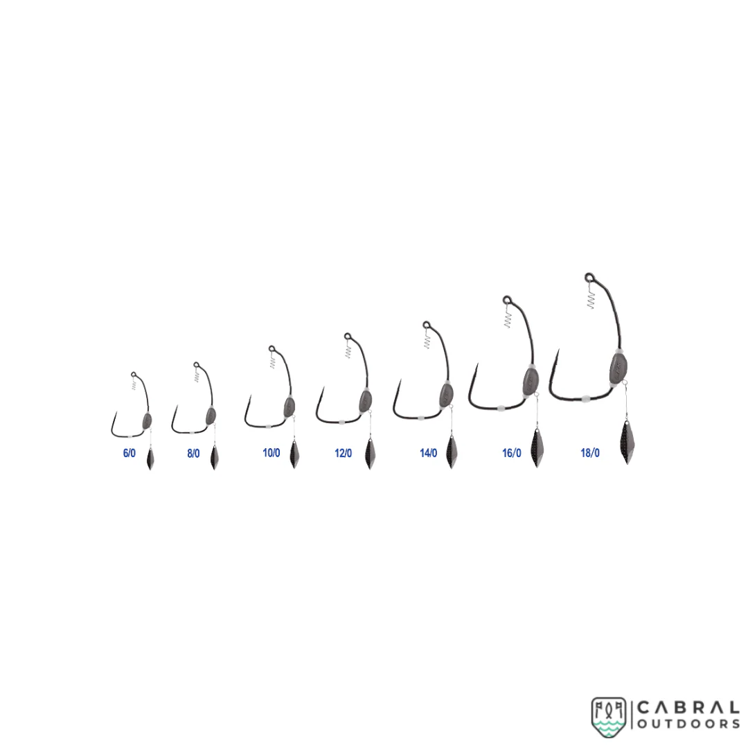 BKK Titan Diver+ Worm Hook | Size: 6/0-8/0 - Image 3