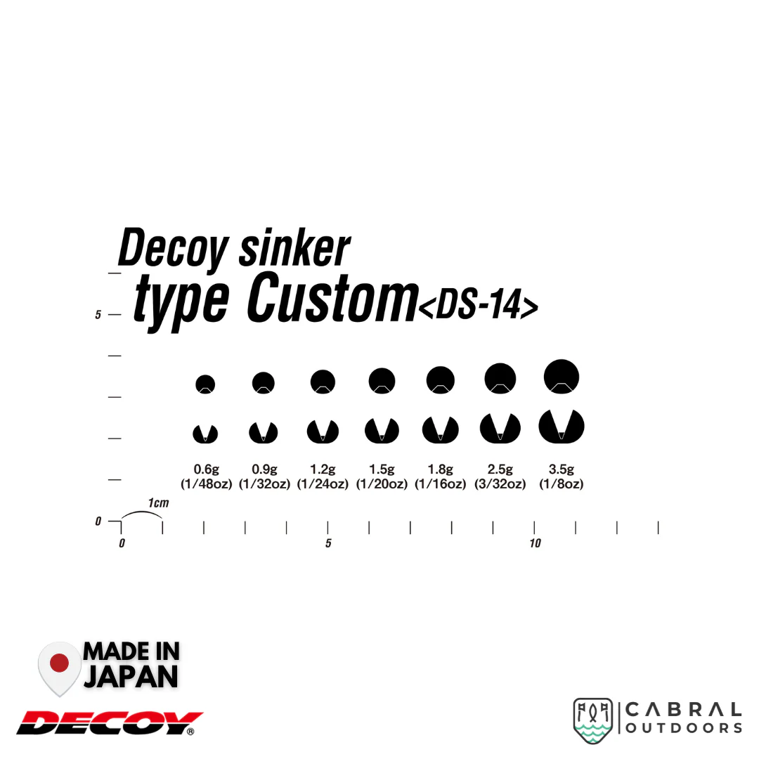 Decoy DS-14 Sinker Type Custom | 1.8g-3.5g - Image 3