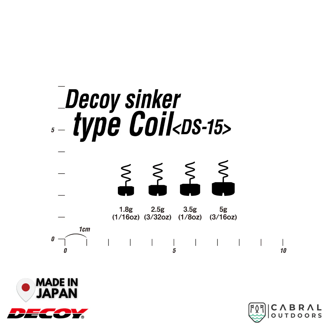 Decoy DS-15 Sinker Type Coil | 2.5g-5g - Image 3
