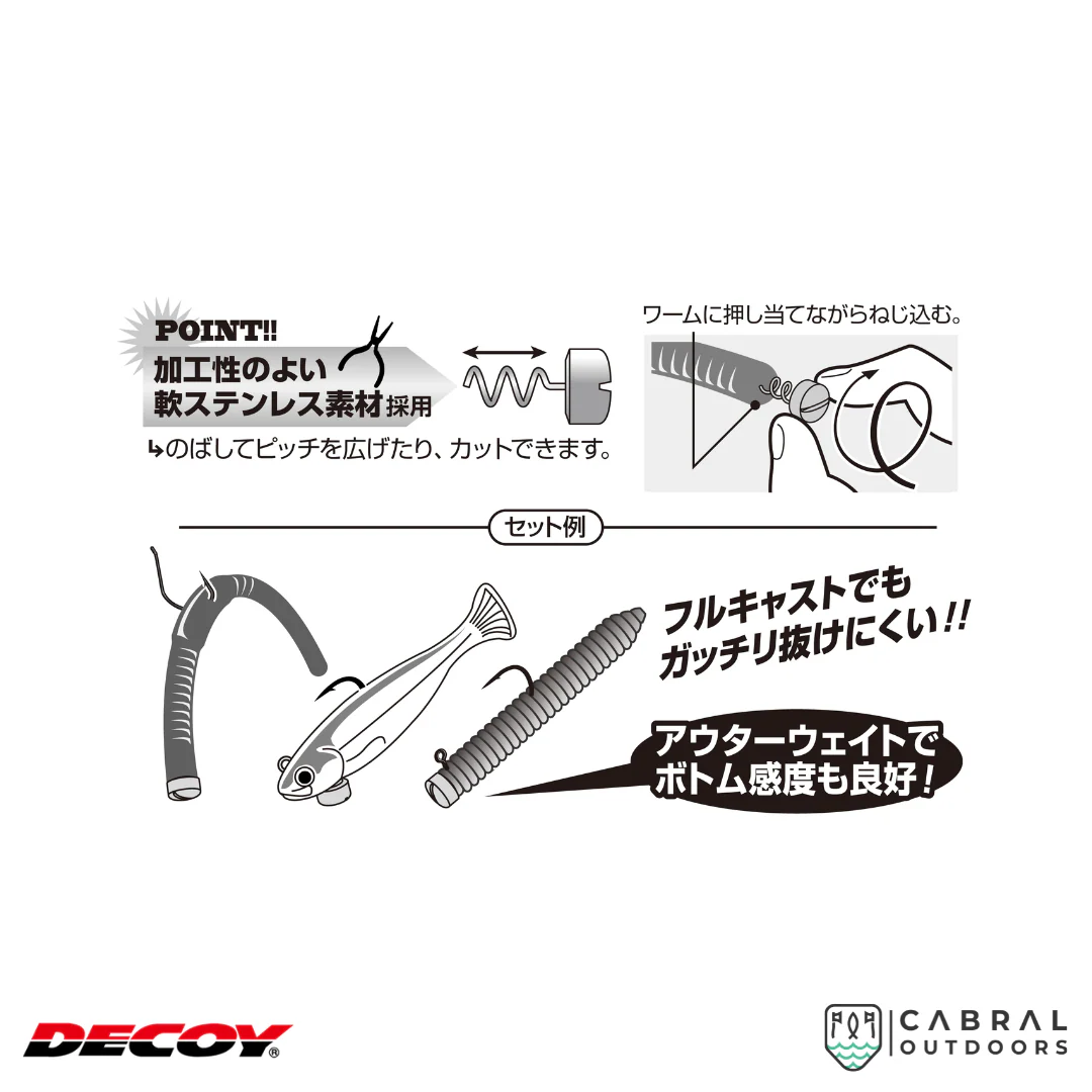 Decoy DS-15 Sinker Type Coil | 2.5g-5g - Image 4