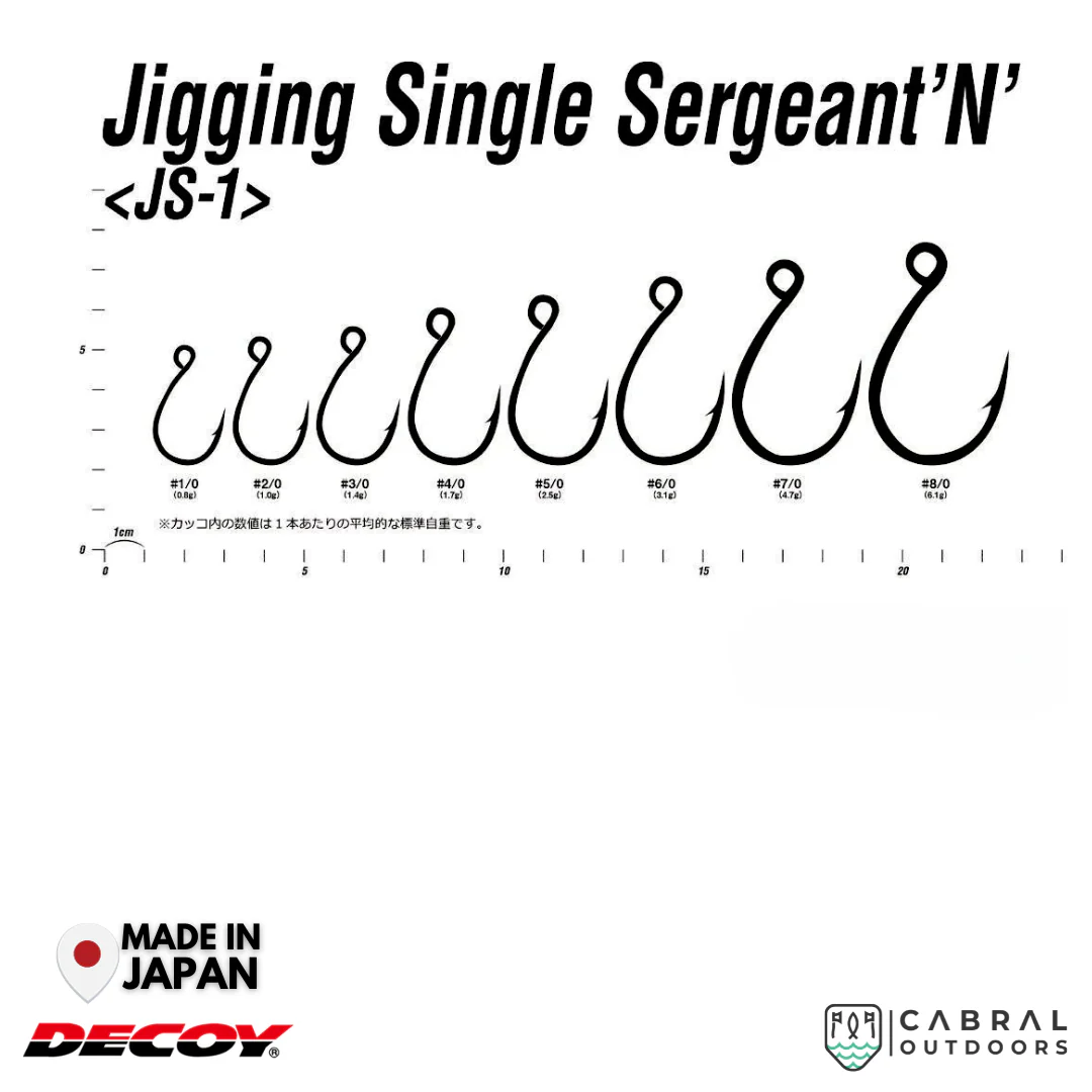 Decoy JS-1 Jigging Single Sergent N | 1/0-#8/0 - Image 2