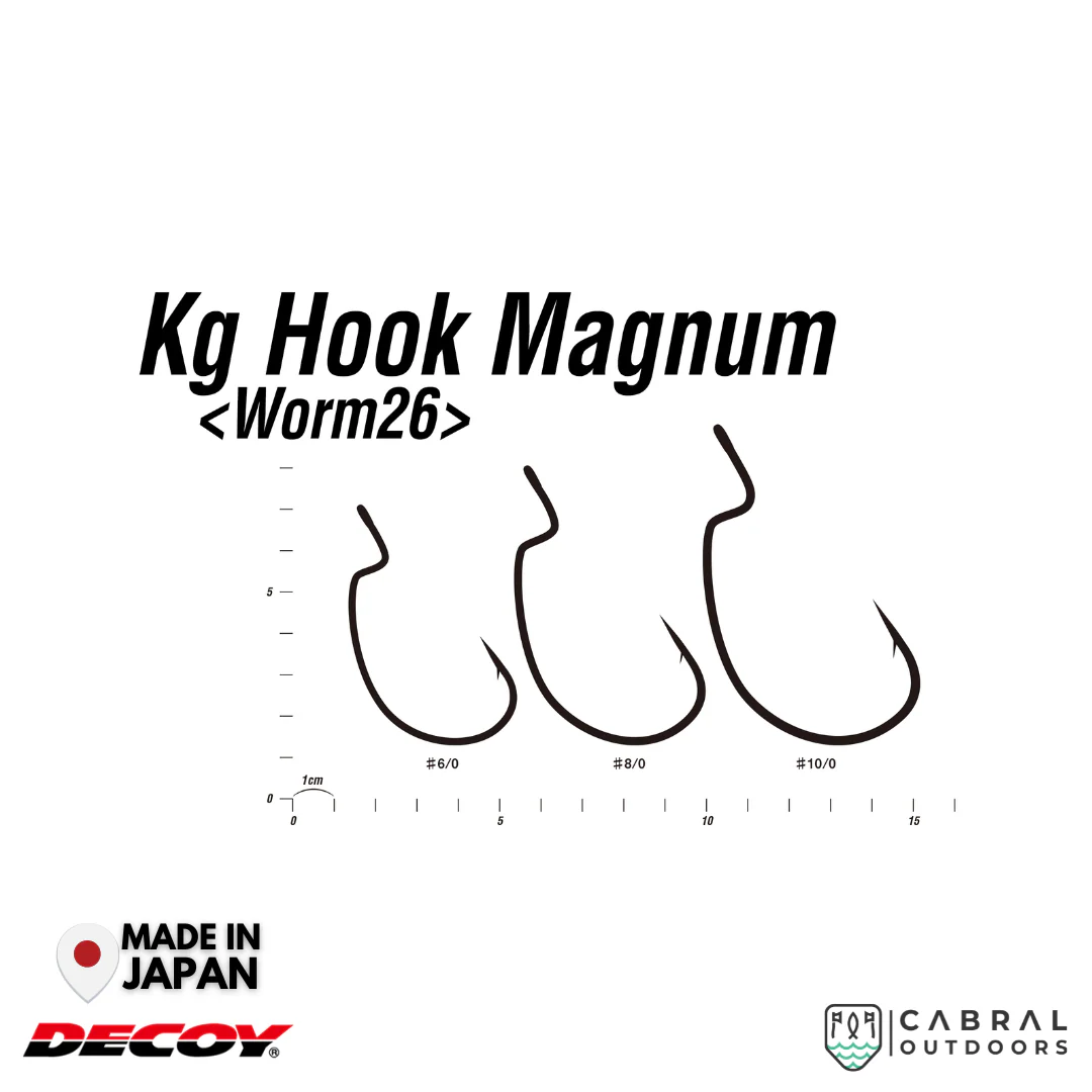 Decoy  Worm-26 KG Hook Magnum | #6/0-#10/0 - Image 2