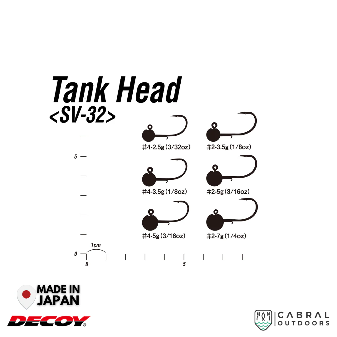 Decoy SV-32 Tank Head | #2-#4 | 5g-7g - Image 3