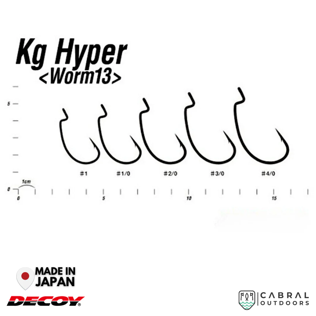Decoy Worm-13Kg Hyper Hook | #1-#4/0 - Image 3