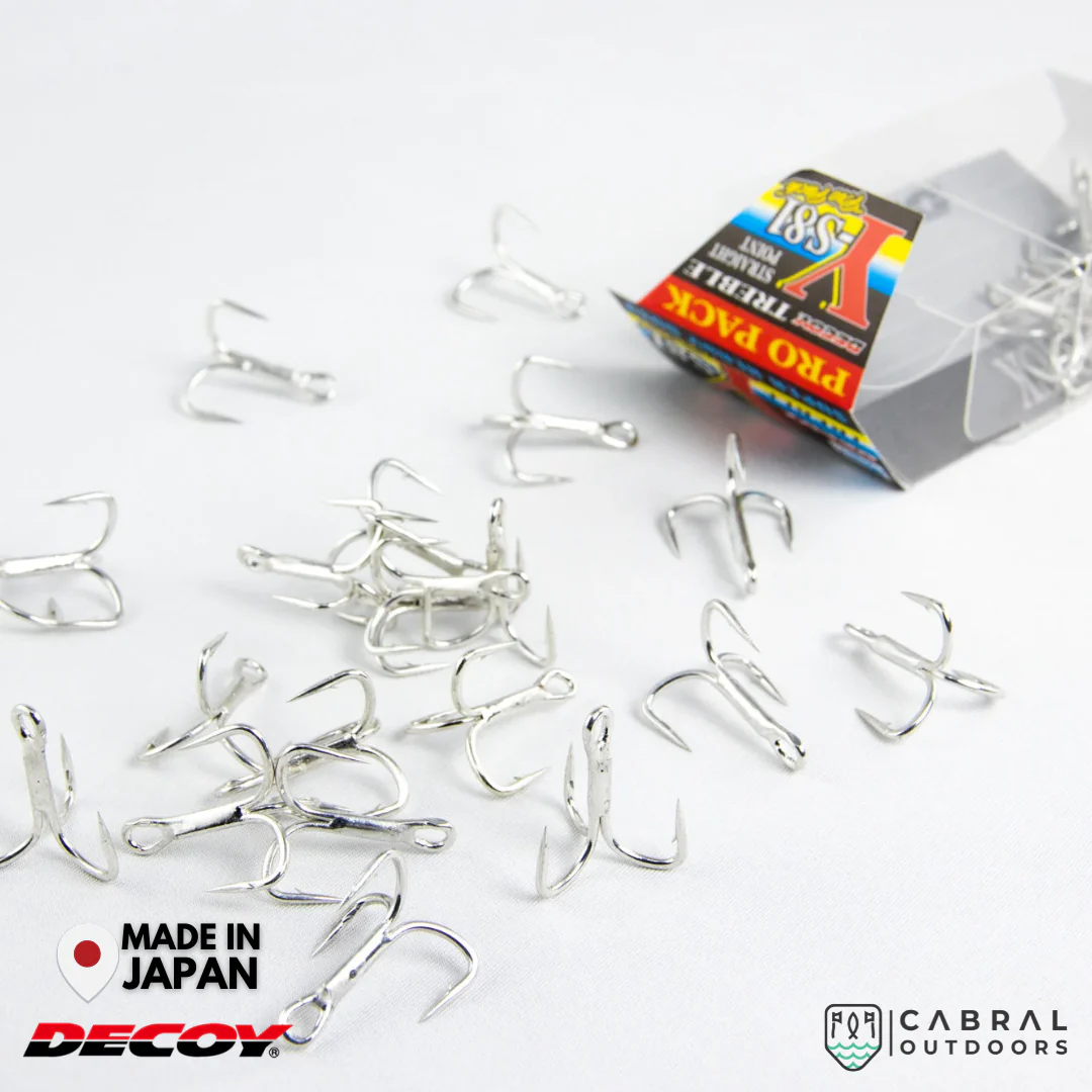Decoy Y-S81P Pro Pack Treble Hook | #6-#1/0 | Bulk Qty - Image 2