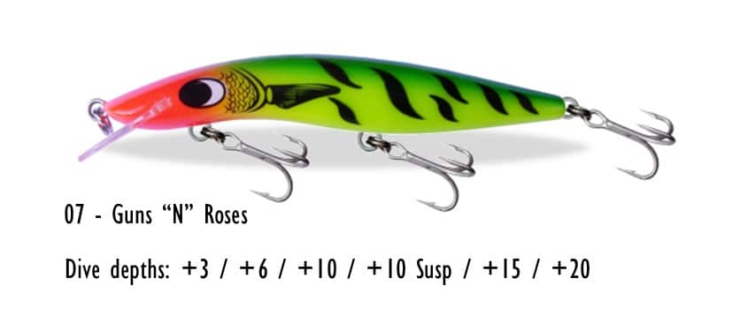 GILLIES CLASSIC 80 and 120mm GHOST Hard lure | 12cm/10g and 12cm/23g |  1m Depth | 1pcs/pkt - Image 5