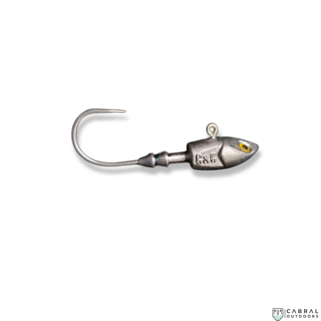 Cast & Catch Hookara Jighead |Size:-2/0-6/0 | Weight:-10g-22g - Image 3
