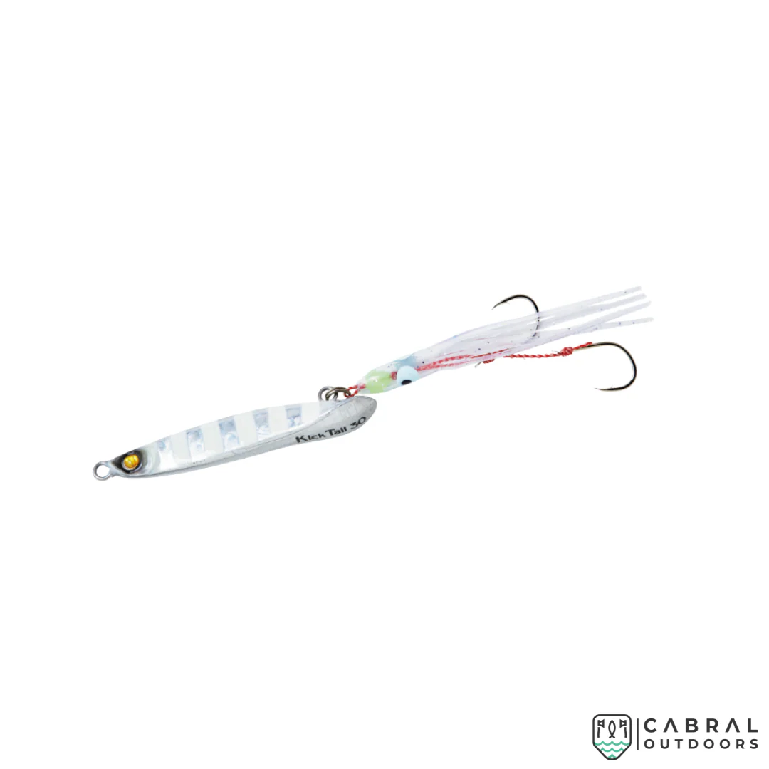 Hayabusa Jack Eye Kick Tail  Saltwater Vertical Jig  | 40g | 7cm - Image 3