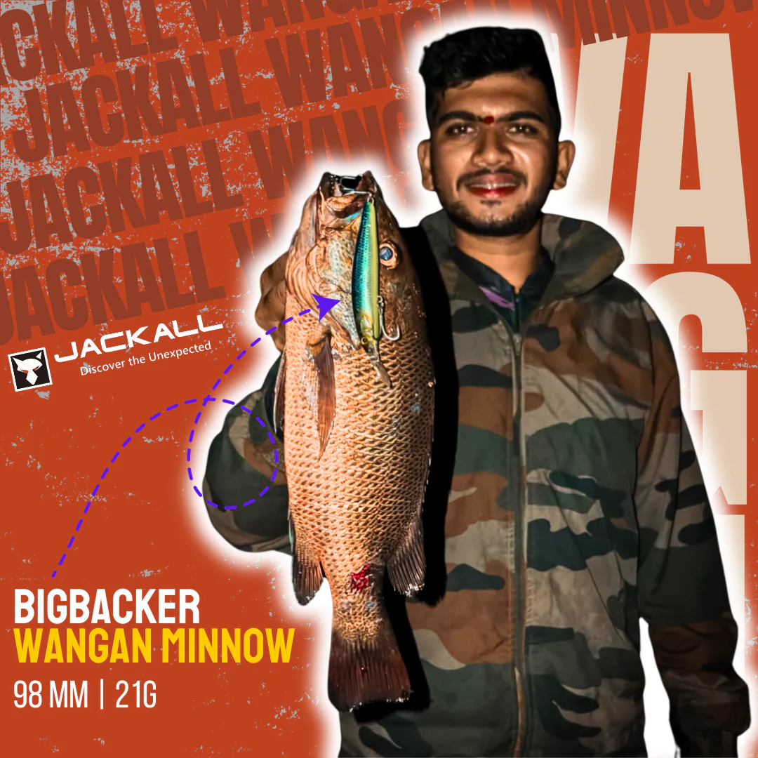 Jackall Big Backer Wangan Minnow | 98mm-128mm | 21g-27.2g - Image 2