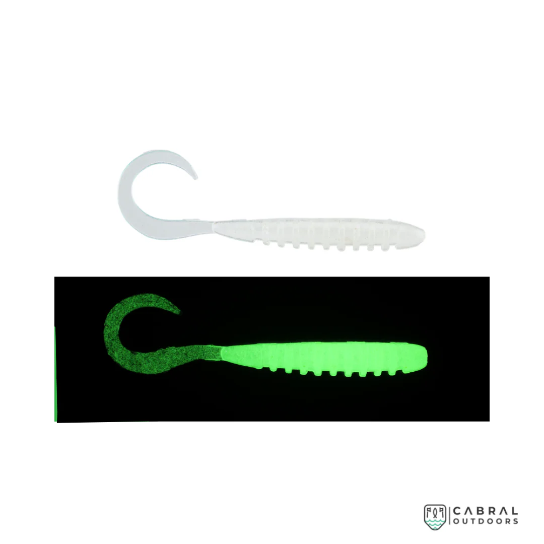 Jackall Tide Curly Soft Bait | 2inch | 8pcs - Image 2