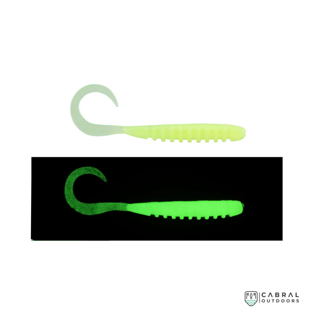 Jackall Tide Curly Soft Bait | 2inch | 8pcs - Image 3