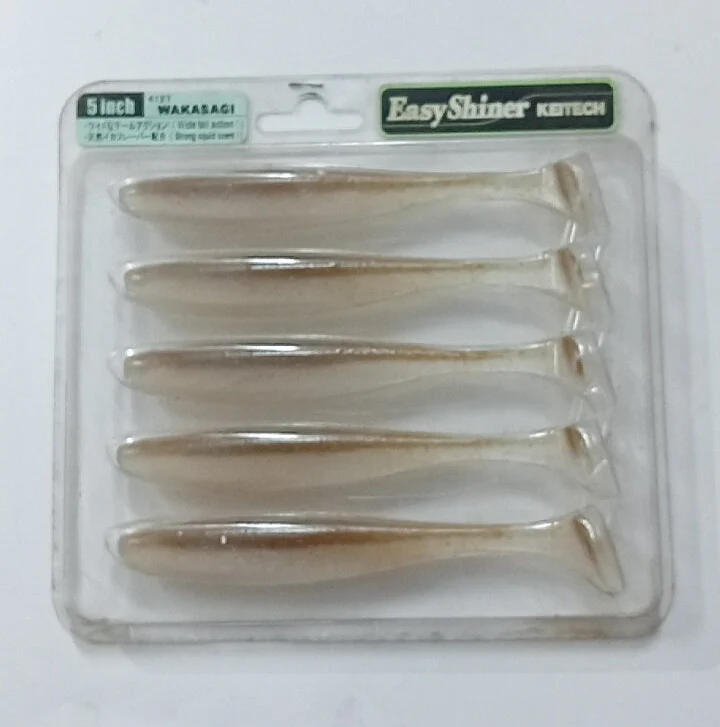 (Stock Clearance) Keitech Easy Shiner 5 inch | 5 Tails per pack - Image 2