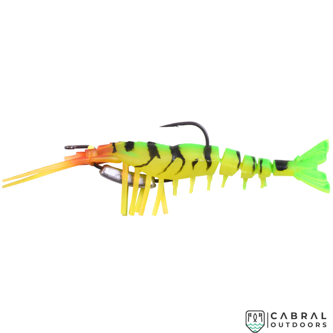 KrillKast Shrimp Lures with Hook | 10cm-13cm | 7g-17g | 1 Pcs