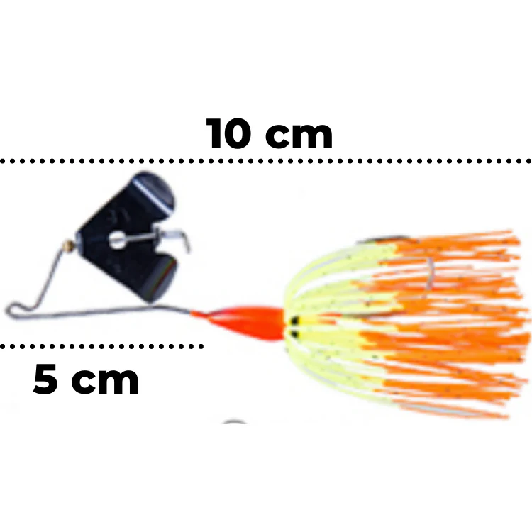 Lure Factory MEGAFROX Battle Buzz Spinner 14g | 10 cm | size 3/0 | 1pcs/pkt - Image 4