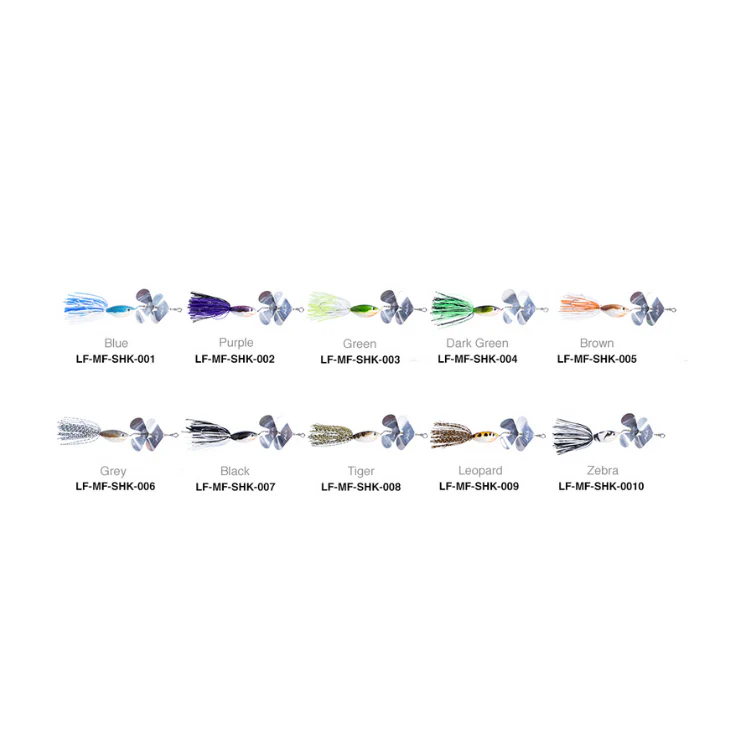Lure Factory MEGAFROX Sharky Bait Spinner 25g | 15cm | size 2/0 | 1pcs/pkt - Image 5
