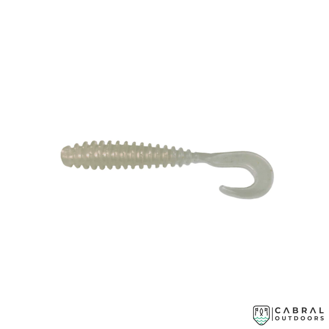 MajorCraft Paraworm Curly Tail Soft Lure Grub Model | 3.2" | 6Pcs/ pack - Image 3