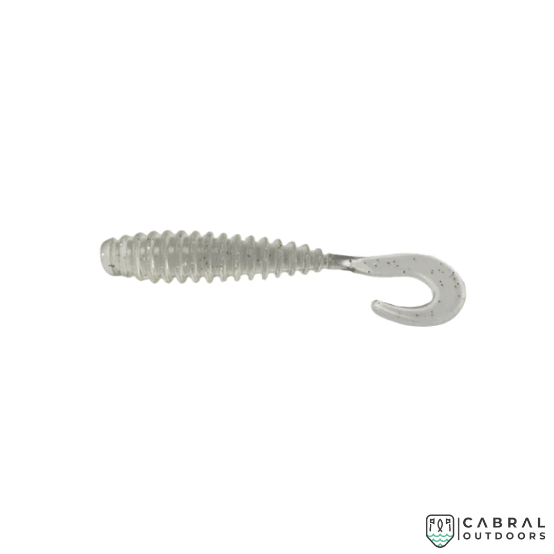 MajorCraft Paraworm Curly Tail Soft Lure Grub Model | 3.2" | 6Pcs/ pack - Image 5