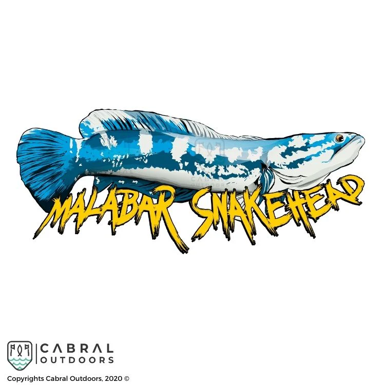 Malabar Snakehead Sticker | 4inch