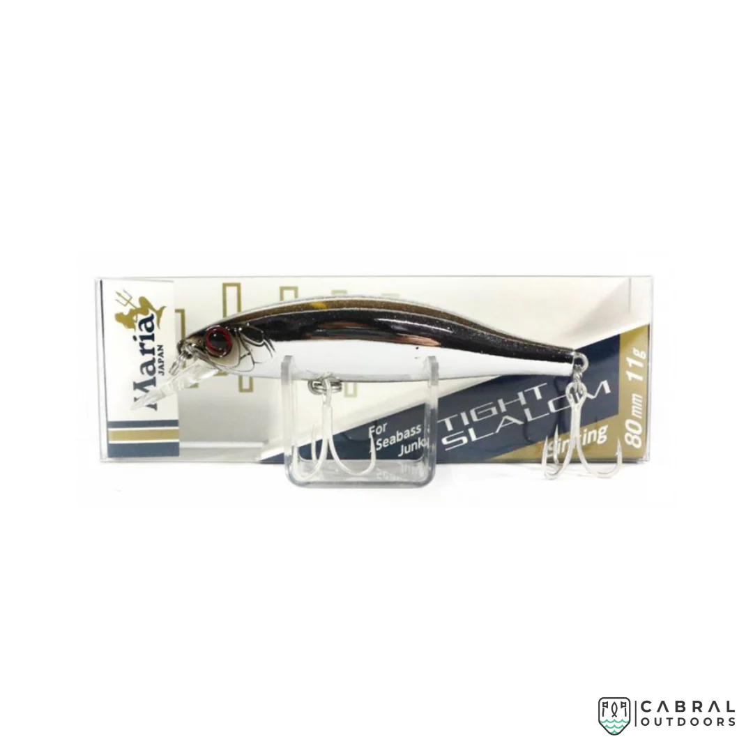 Maria Tight Slalom Sinking Minnow | Size: 80mm | 11g - Image 5