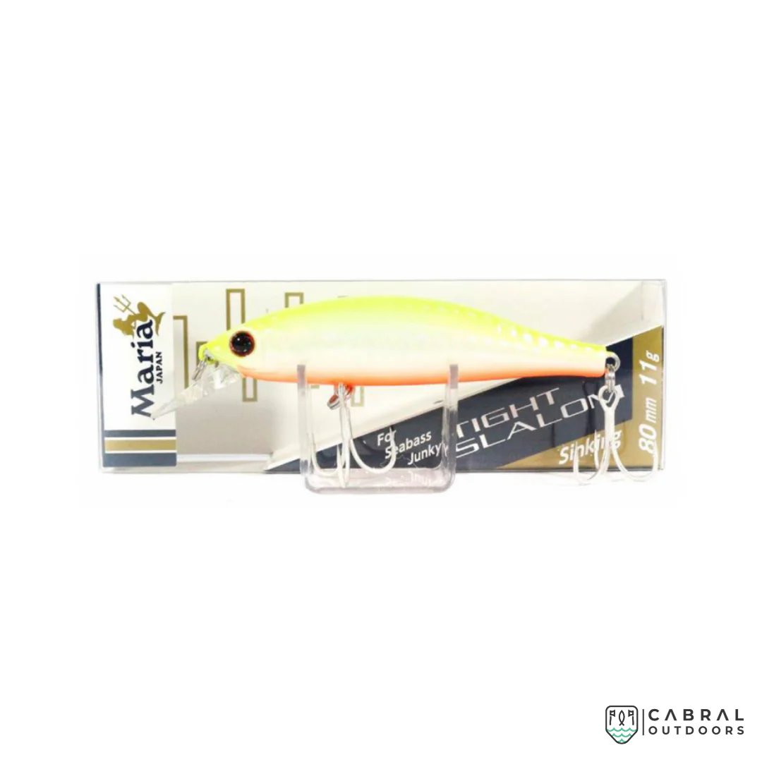 Maria Tight Slalom Sinking Minnow | Size: 80mm | 11g - Image 7