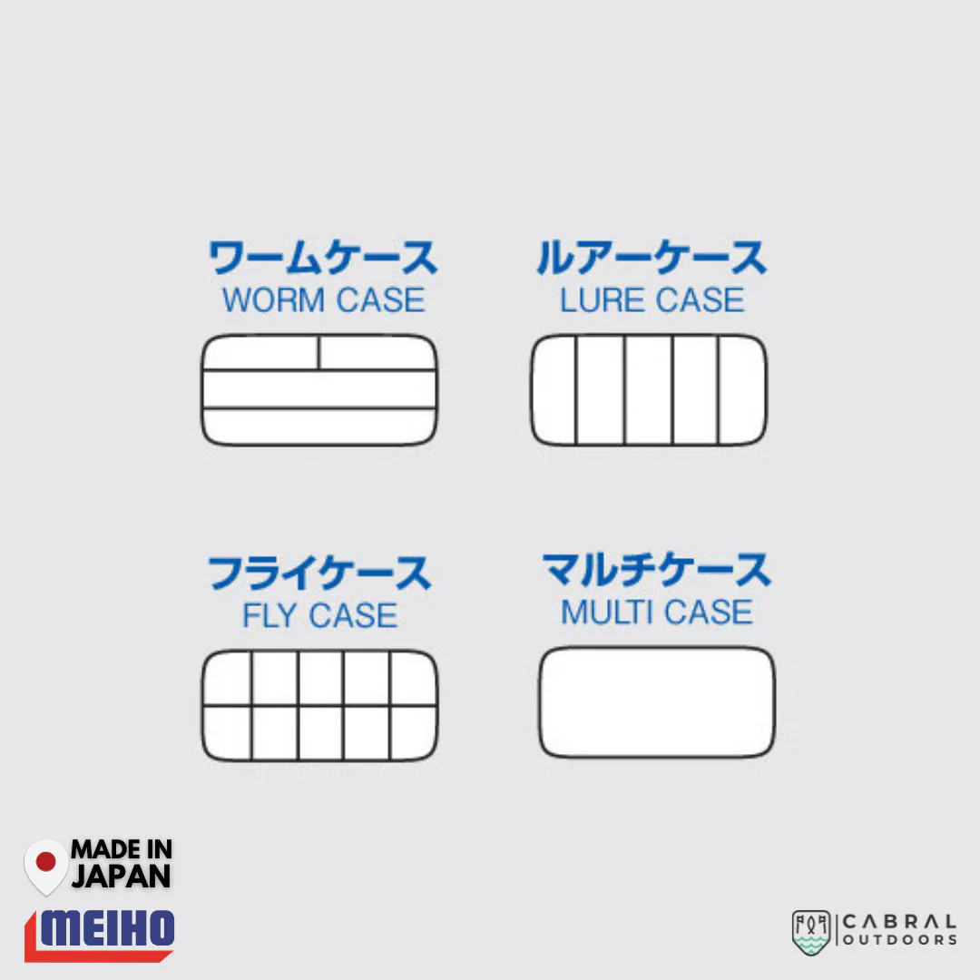 Meiho Lure Case LL | 5 Compartments Tackle Box - Image 3