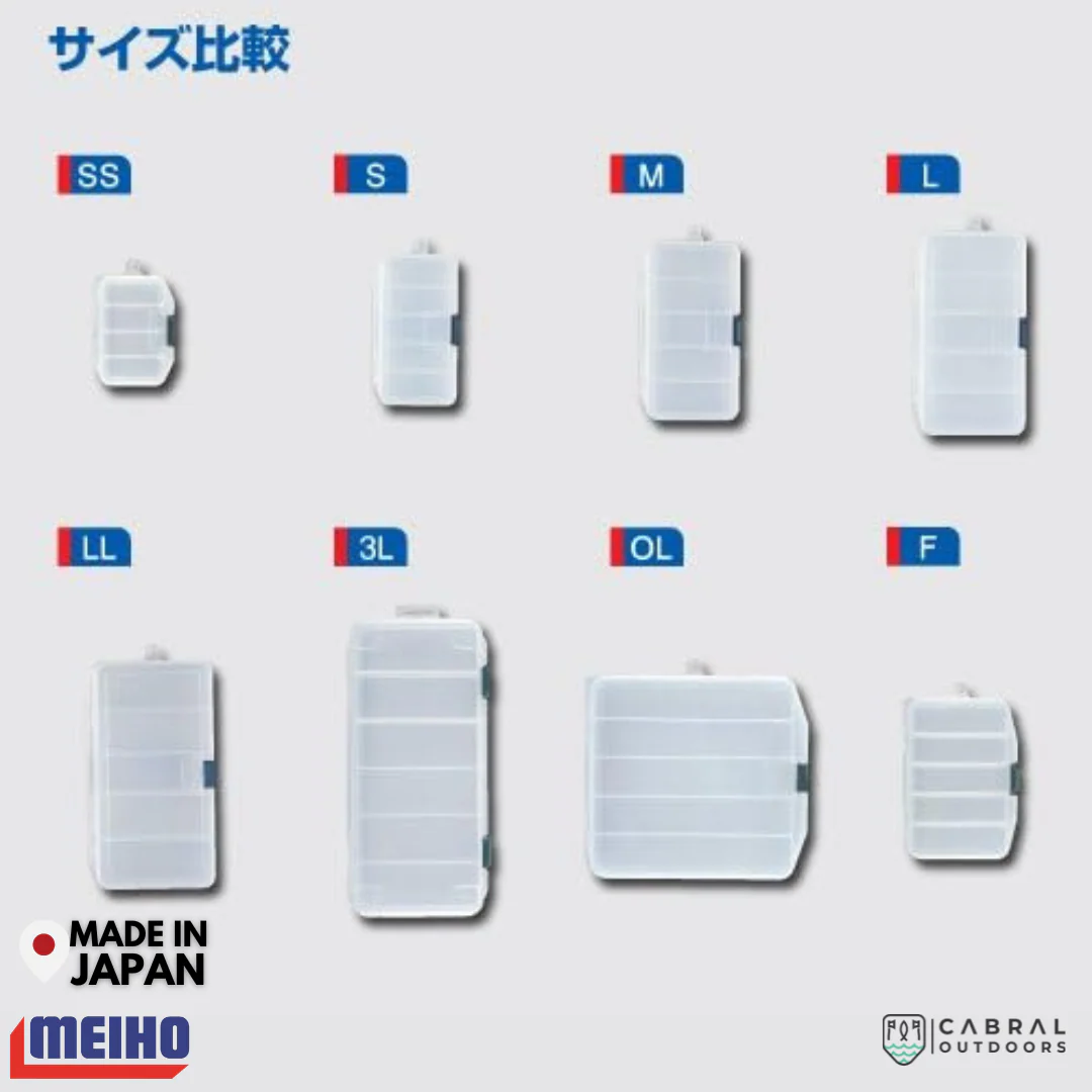 Meiho Lure Case M | 5 Compartments Tackle Box - Image 3