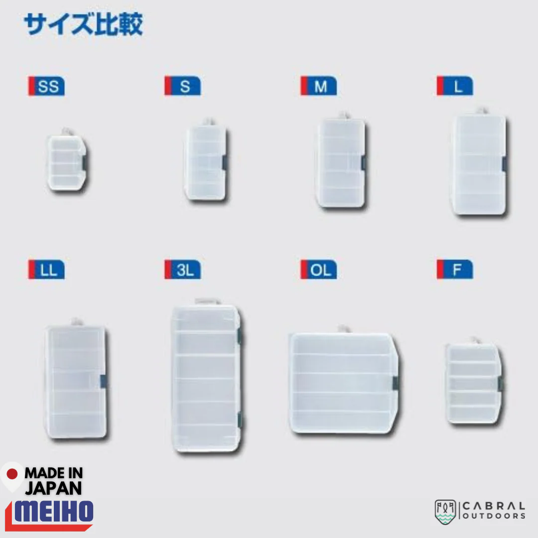 Meiho Lure Case S | 5 Compartments Tackle Box - Image 3