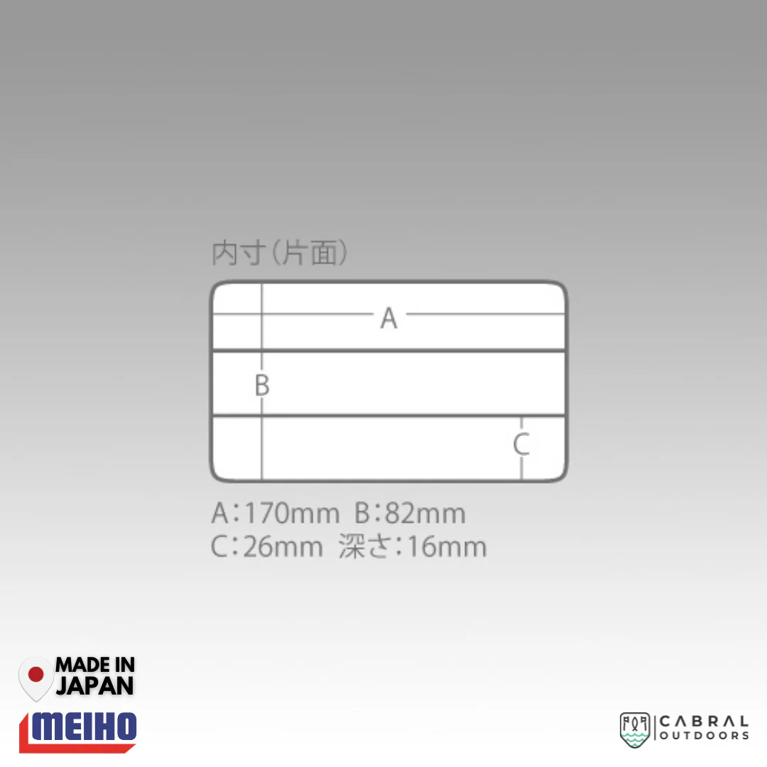 Meiho Rungun Case 1010W | 30 Compartments Tackle Box - Image 3