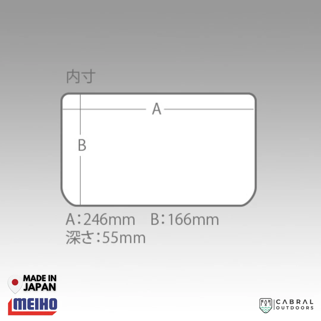 Meiho VS-3020NDDM | 5 Compartments Tackle Box - Image 3