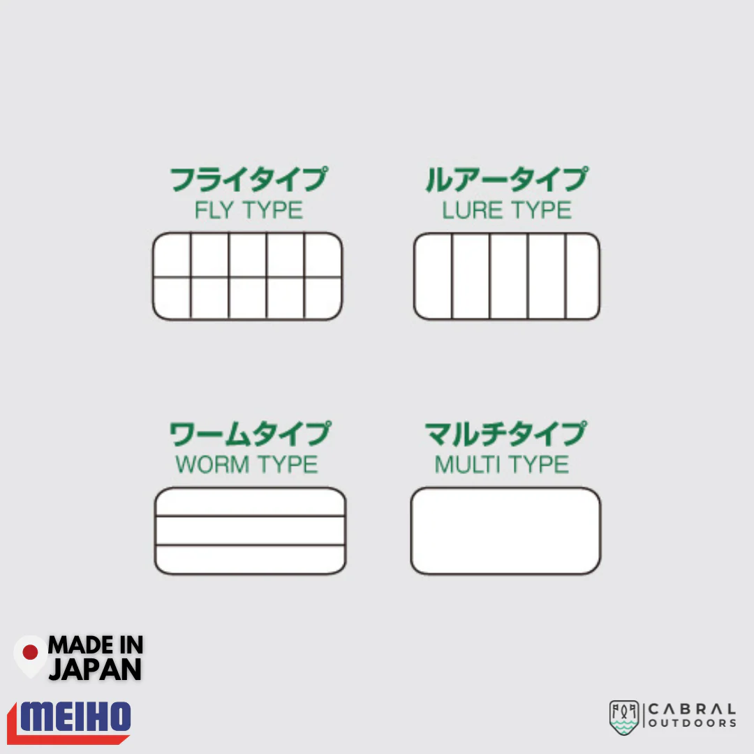 Meiho VS-704 | 5 Compartments Tackle Box - Image 3