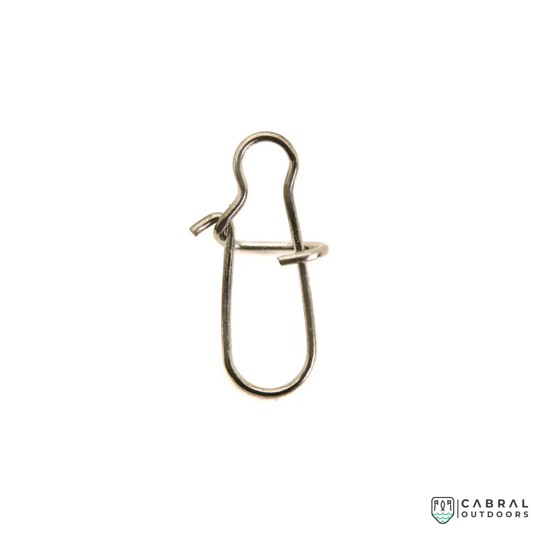 Mustad Duo Lock Black Nickle Snap MA028-BN | Size: 1-5