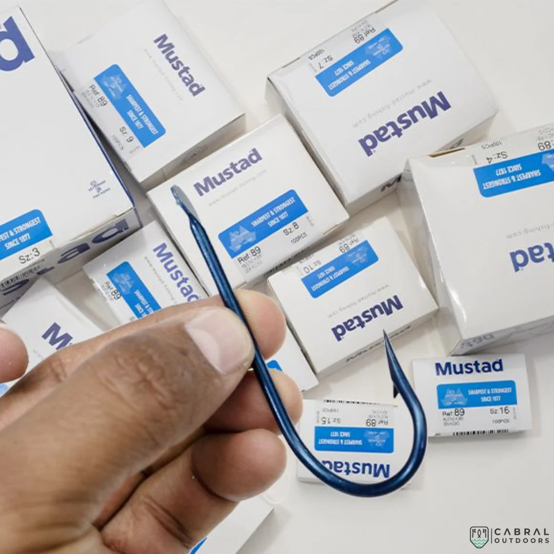 Mustad Kirby Sea Hook 89 |100 Pcs| Size: 3-12 - Image 3