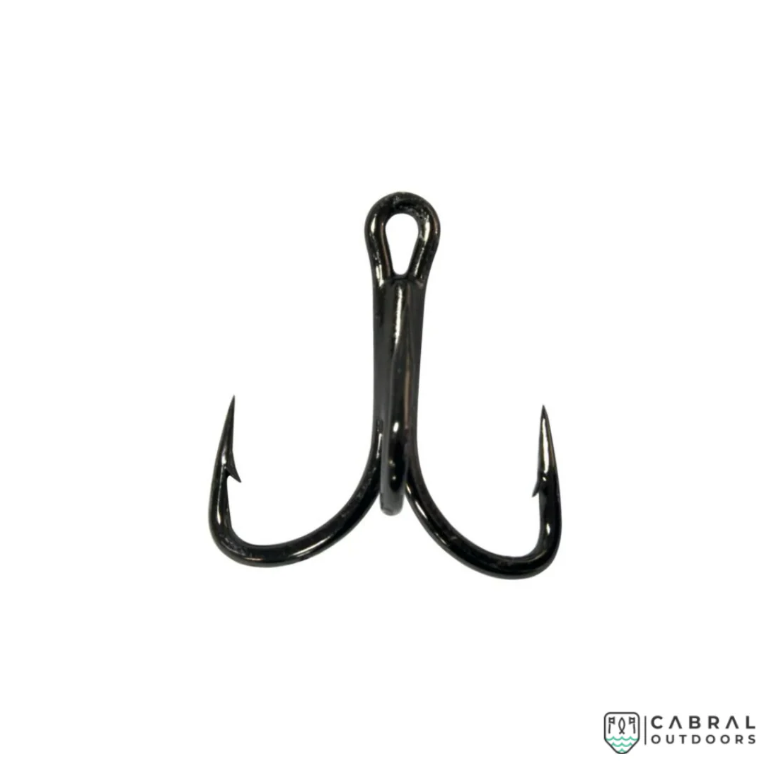 Mustad TG77 3x Jawlock Triple Grip treble hook | Size: 12-2 - Image 2