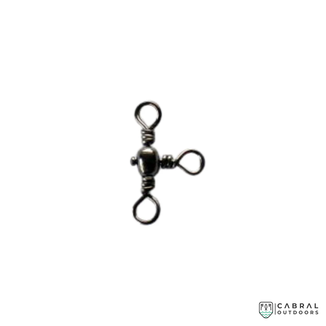 NT Brass Barrel Crossline Swivels | Size: 2-2/0 - Image 2