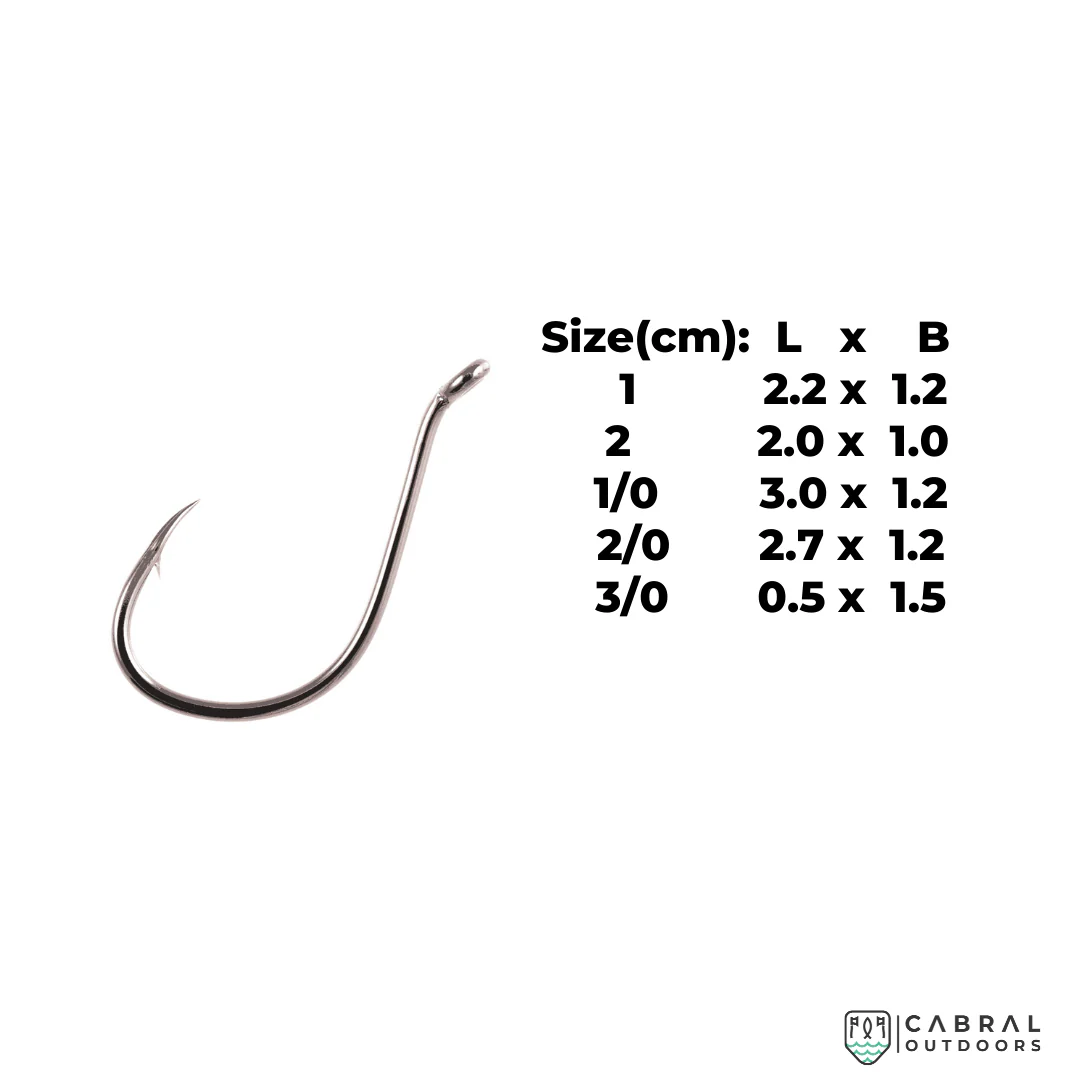 Owner 5111 SSW Cutting Point All Purpose Bait Hook | Size: 1-3/0 - Image 4