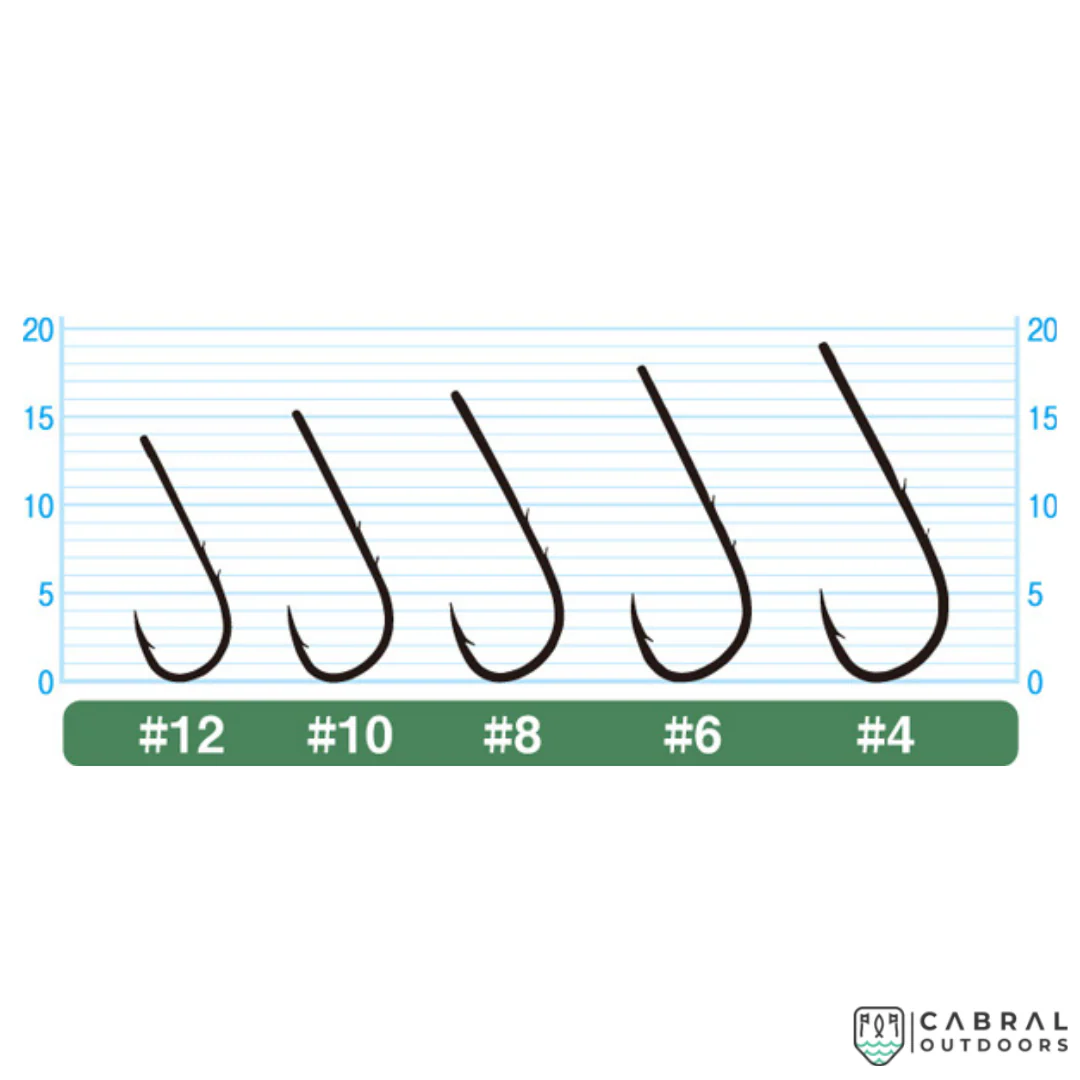 Owner Worm BH-Round Hook 56537 (Eyed) | Size: 6-12 - Image 3