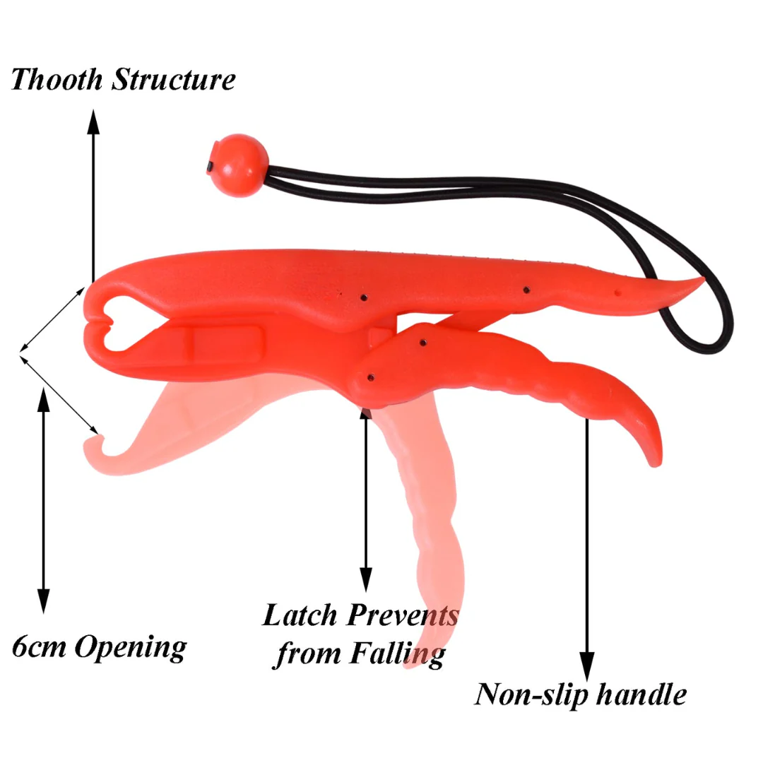 Plastic Lip Gripper with Lanyard - Image 3