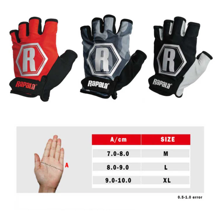 Rapala Tactical Casting Gloves-S/M/L/XL - Image 3