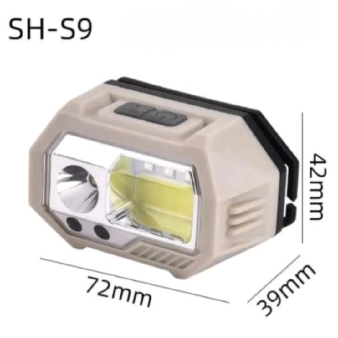 SH-S9 Multi-Light Source Charging Induction Headlight / Headlamp - Image 2