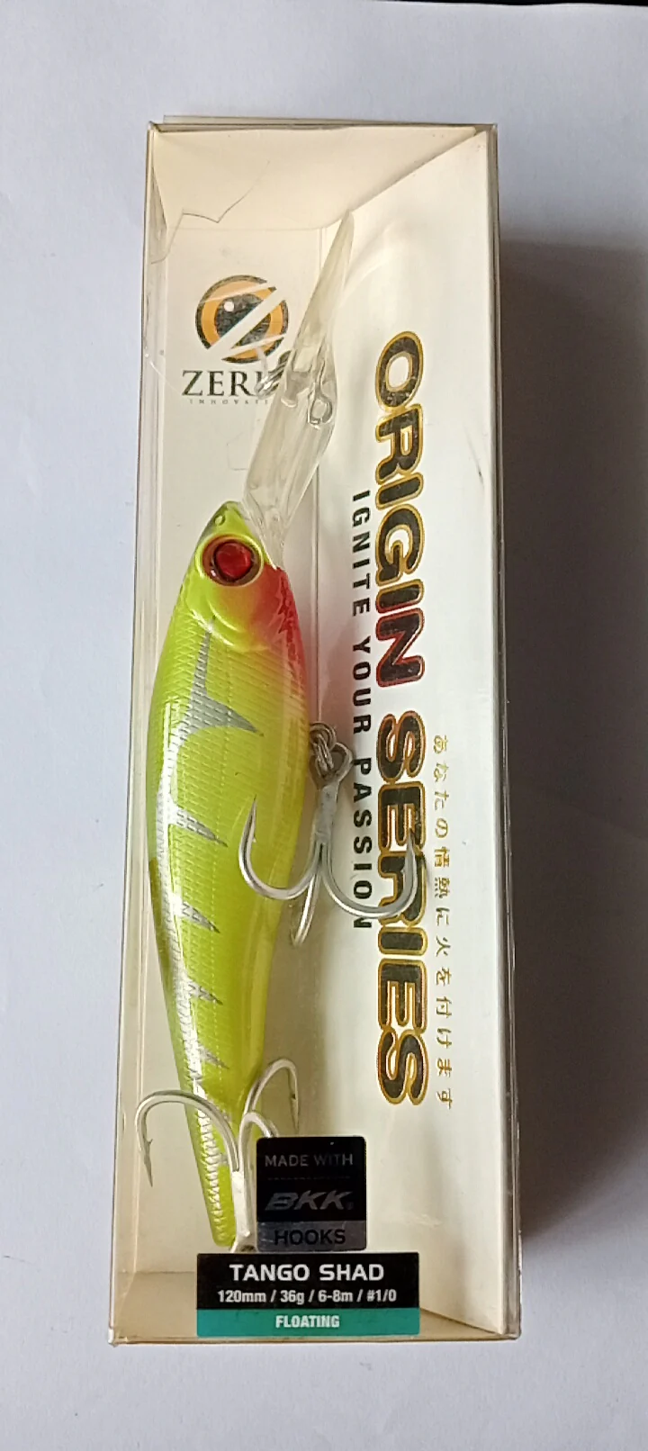 (Stock Clearance) Zerek Tango SHAD 120mm | 36g | 6-8m | #1/0