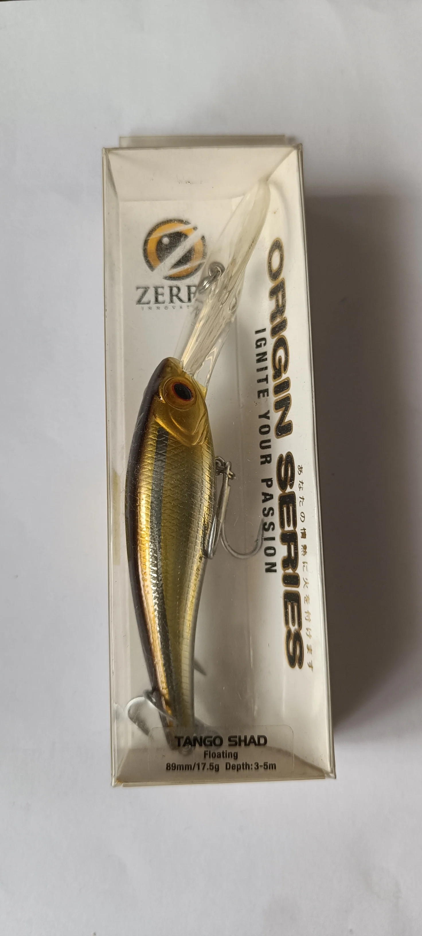 (Stock Clearance) Zerek Tango SHAD Floating 89mm | 17.5g | 3-5m - Image 2