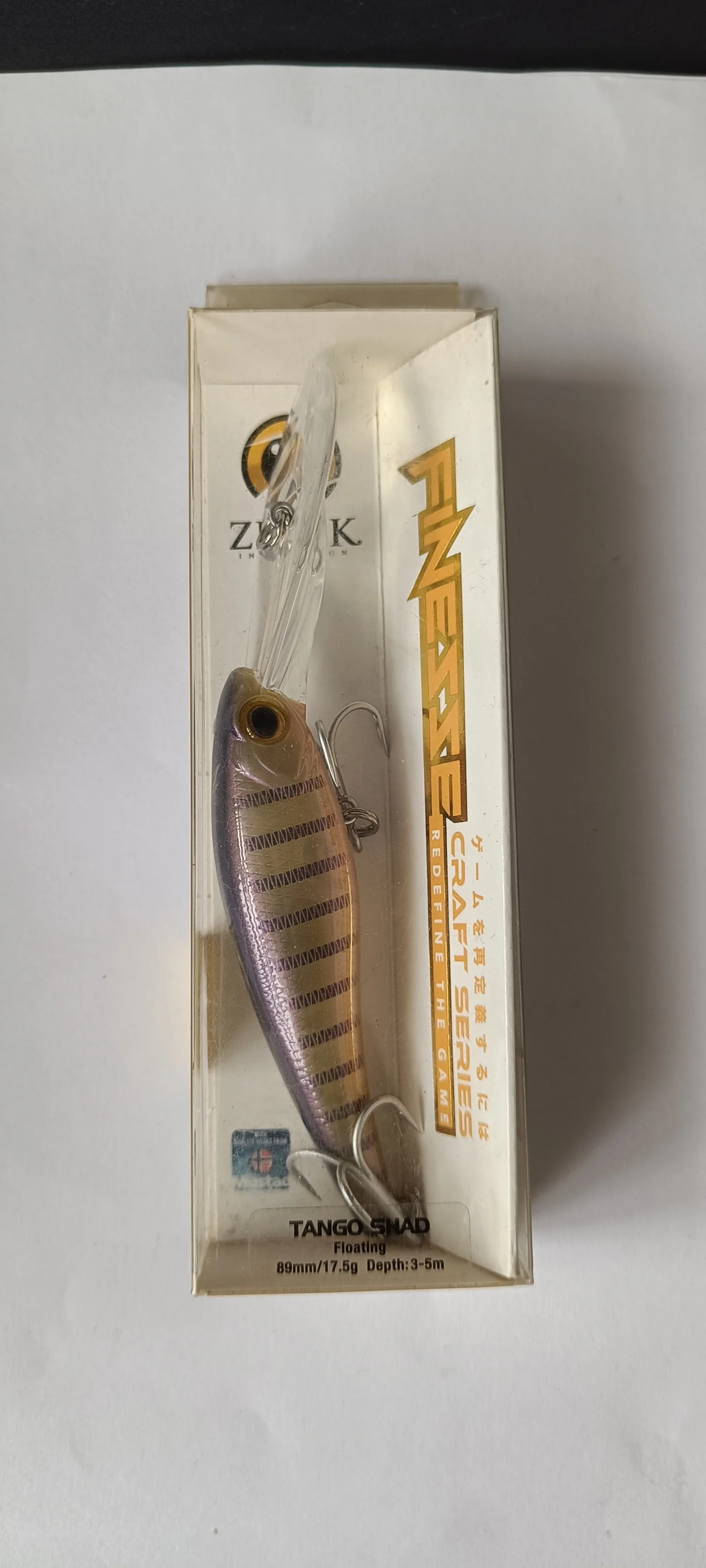 (Stock Clearance) Zerek Tango SHAD Floating 89mm | 17.5g | 3-5m - Image 3