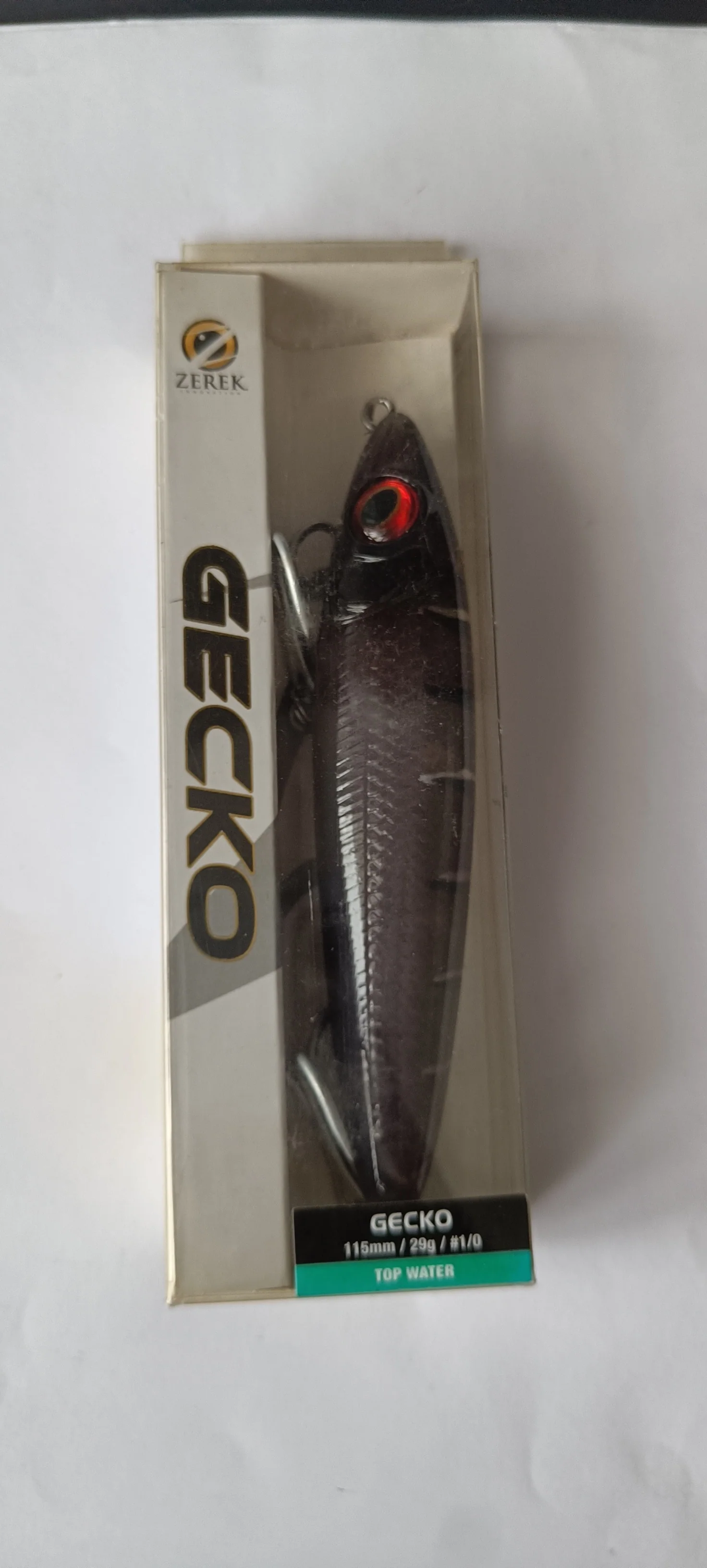 (Stock Clearance)Zerek Gecko Topwater Hard Lure | Size: 115mm | 29g - Image 2
