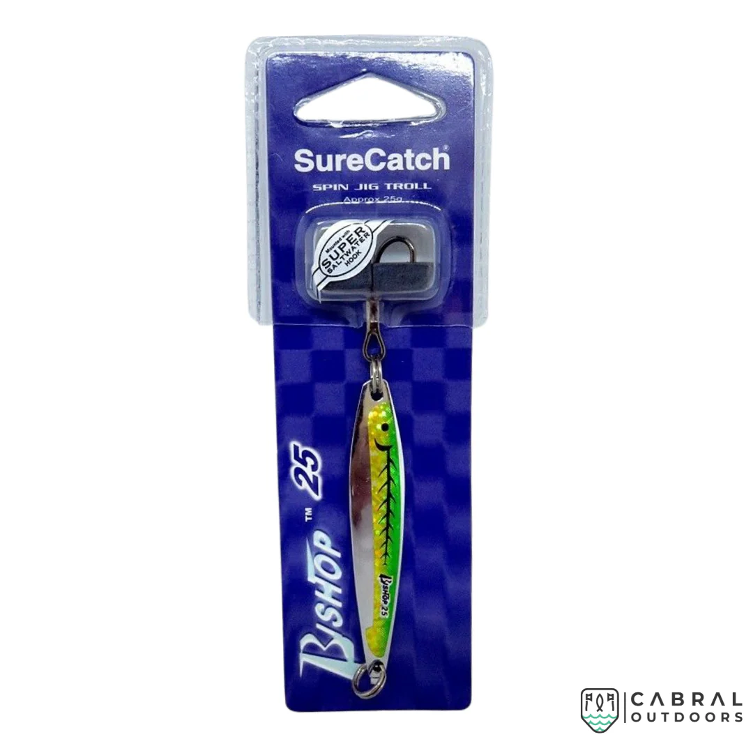 (Stock Clearance) SureCatch Bishop Spin troll  Jigs  | 25g