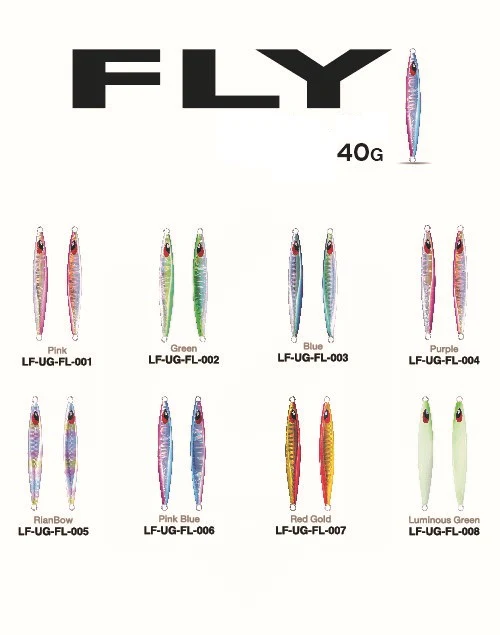 Underground Metal Jig Fly 9cm | 40g (No Hooks) - Image 5